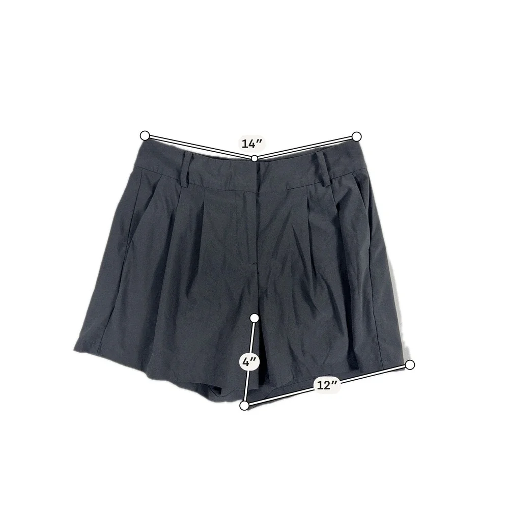 Calia‎ Pleated Golf Shorts Black Active Stretch Women Size 4